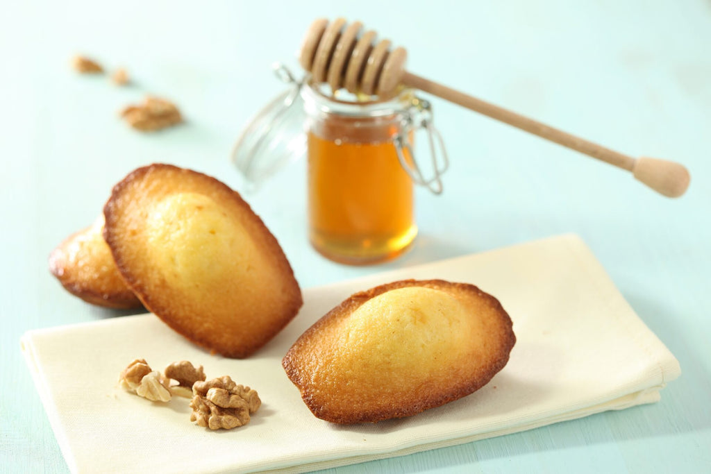 Recette de madeleines aux noix et au miel | Daco Bello