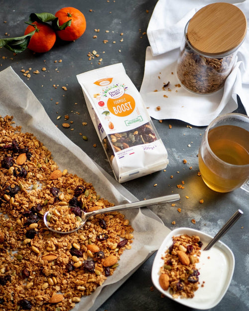 Recette de granola boost | Daco Bello