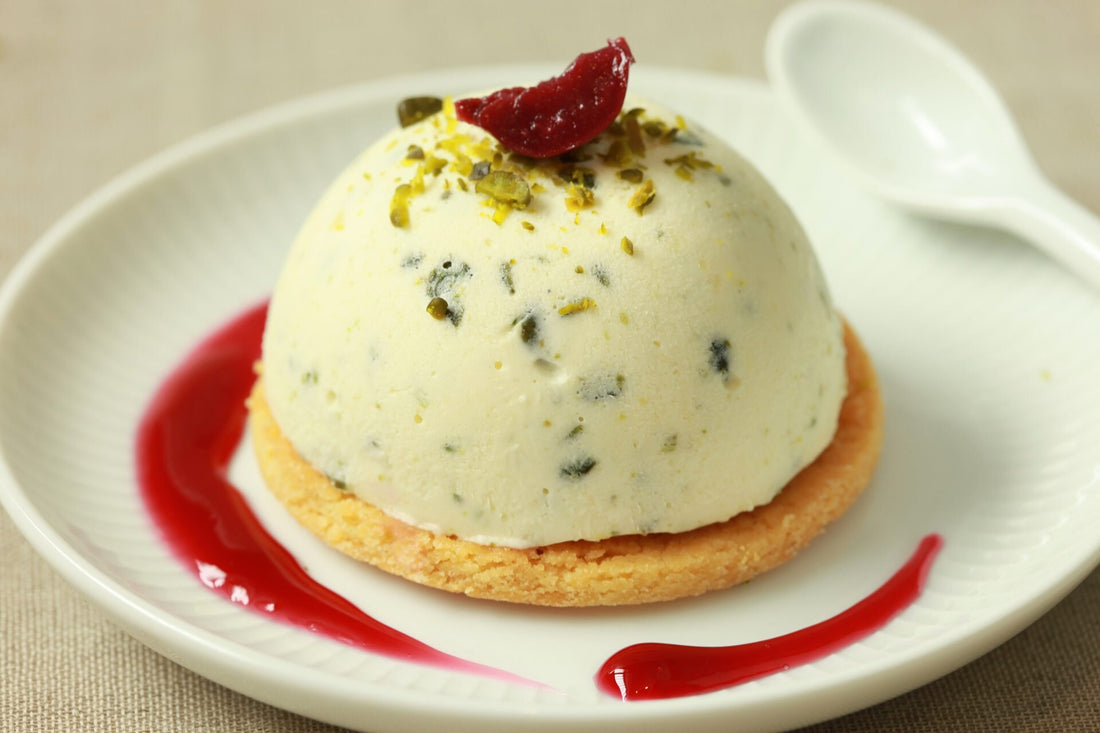 Recette de parfait glacé à la verveine et pistaches | Daco Bello