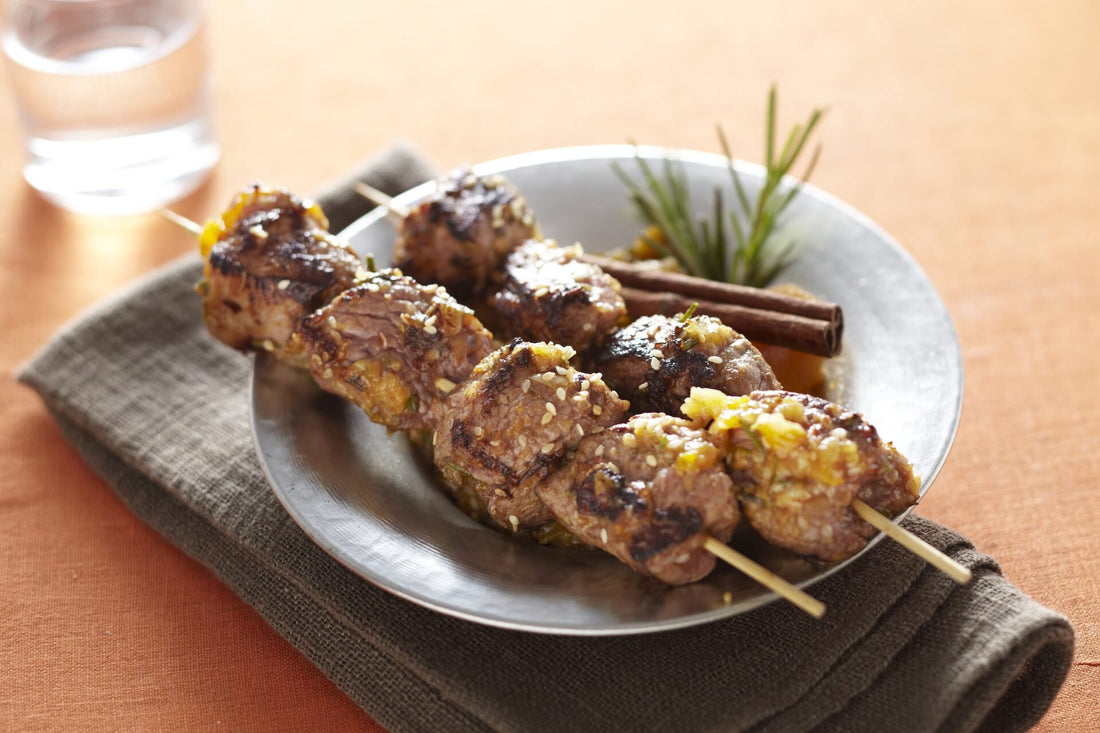 Recette de brochettes d'agneau façon tajine d'abricot | Daco Bello