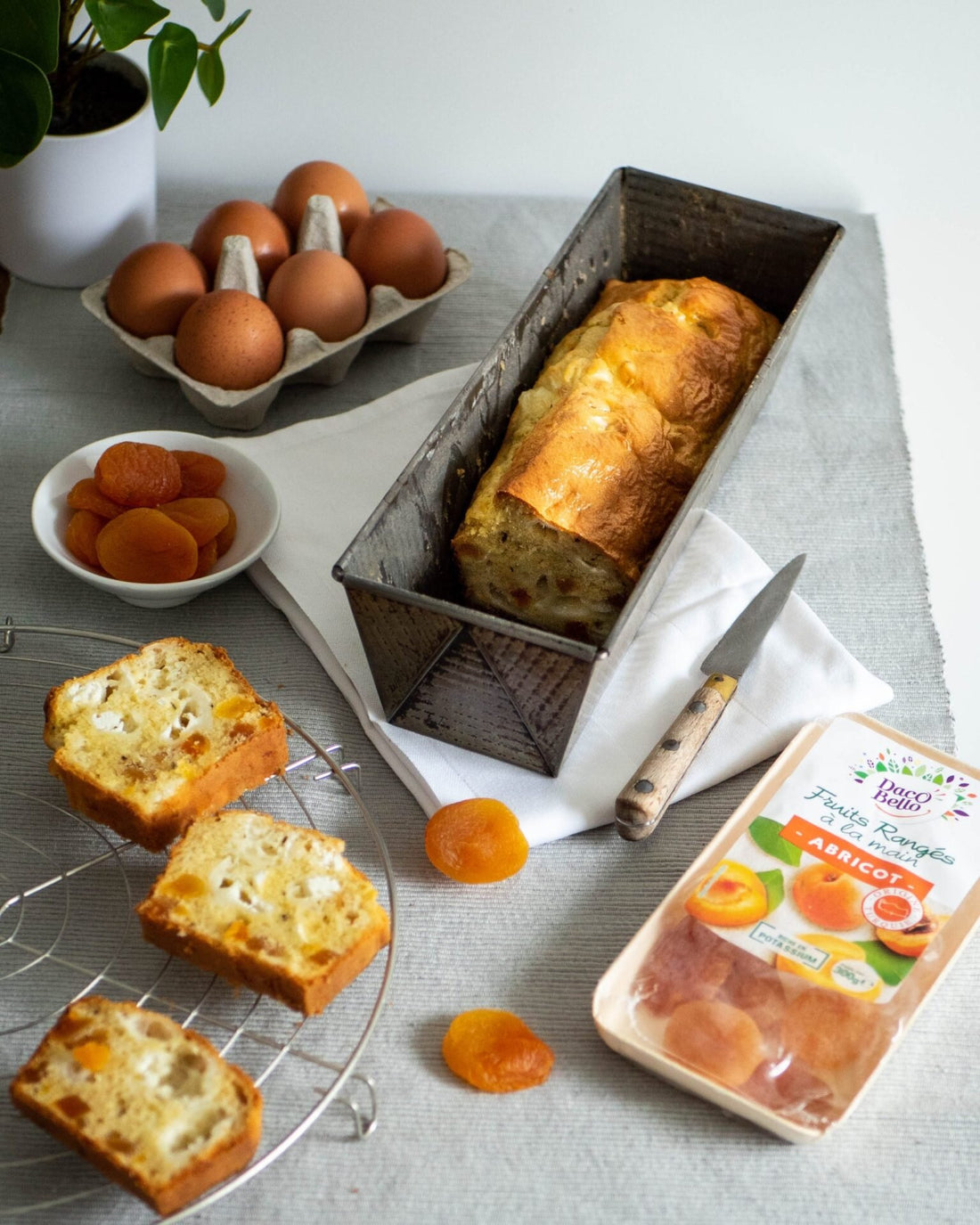 Recette de cake chèvre abricot | Daco Bello