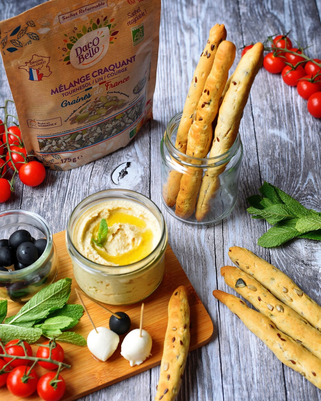 Recette de gressins multigraines | Daco Bello
