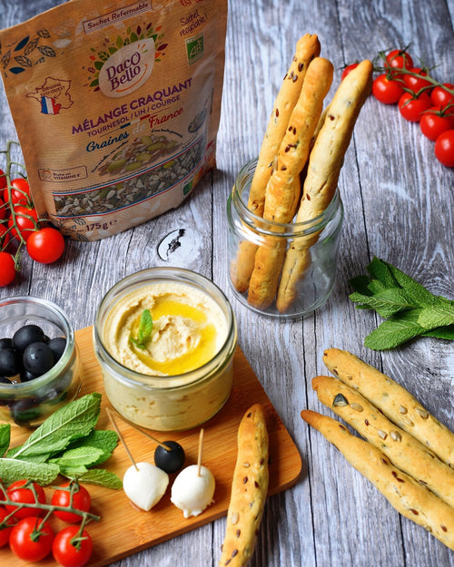 Recette de gressins multigraines | Daco Bello