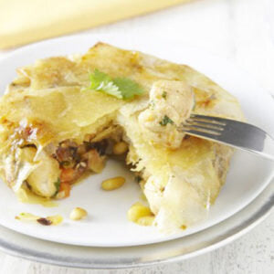 Recette de pastilla au poulet et aux fruits secs | Daco Bello
