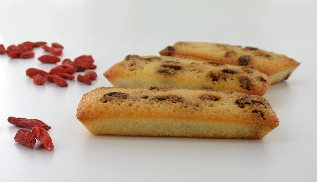 Financier aux baies de goji