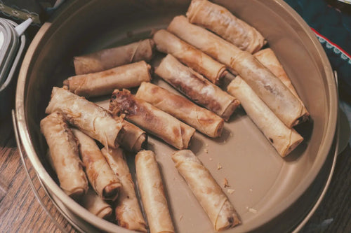 Recette de nems de pomme de terre au fruits secs | Daco Bello