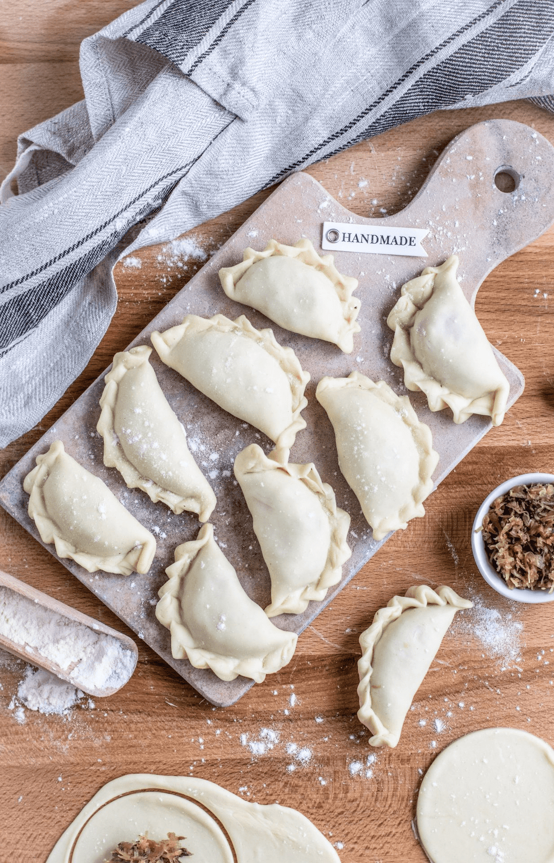 Recette de raviolis au chèvre et aux noix | Daco Bello