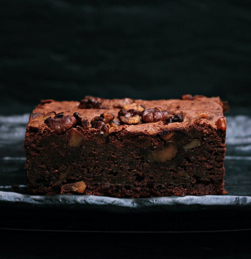 Recette de brownie noix de pécan à la fleur de sel | Daco Bello