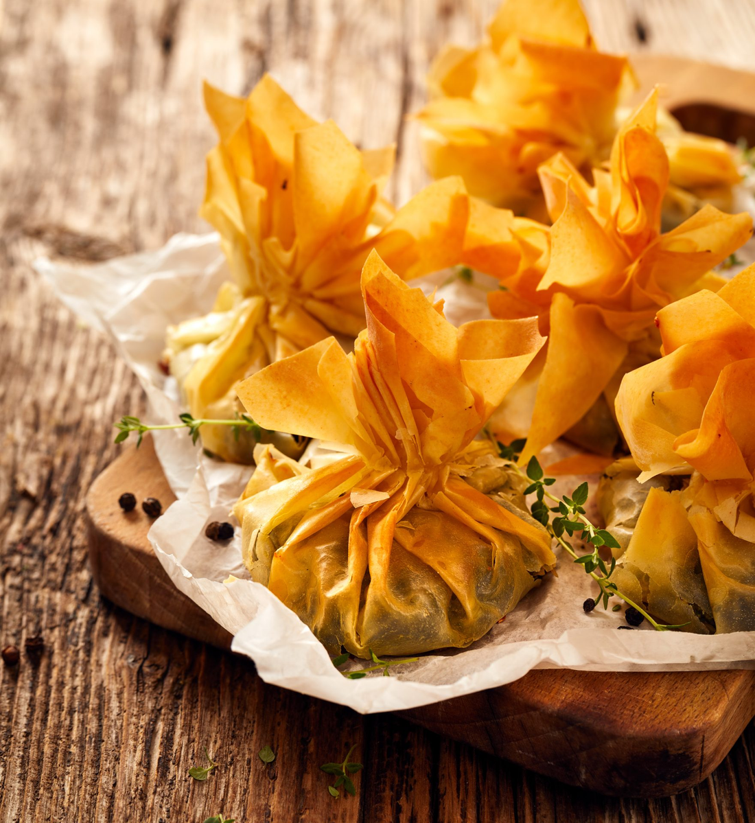 Recette de aumônière croustillante de fruits d'hiver | Daco Bello