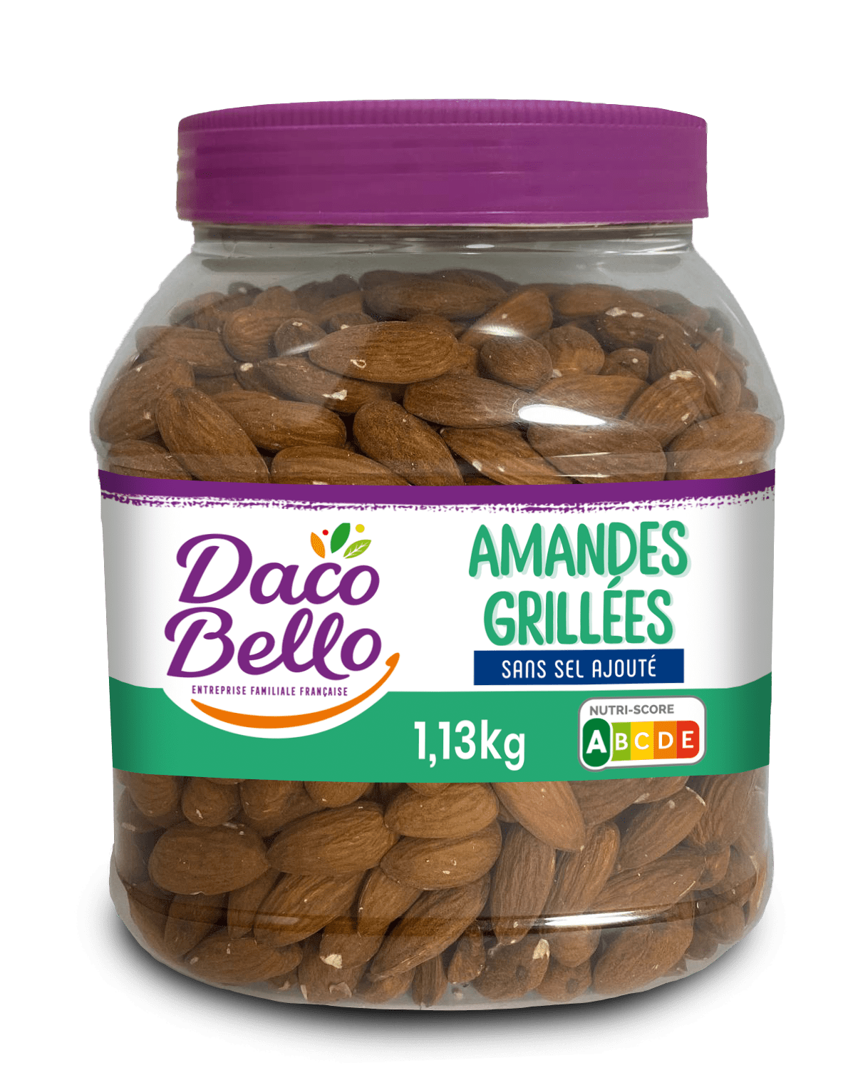 JAR OF TOASTED ALMONDS - 1.13 kg