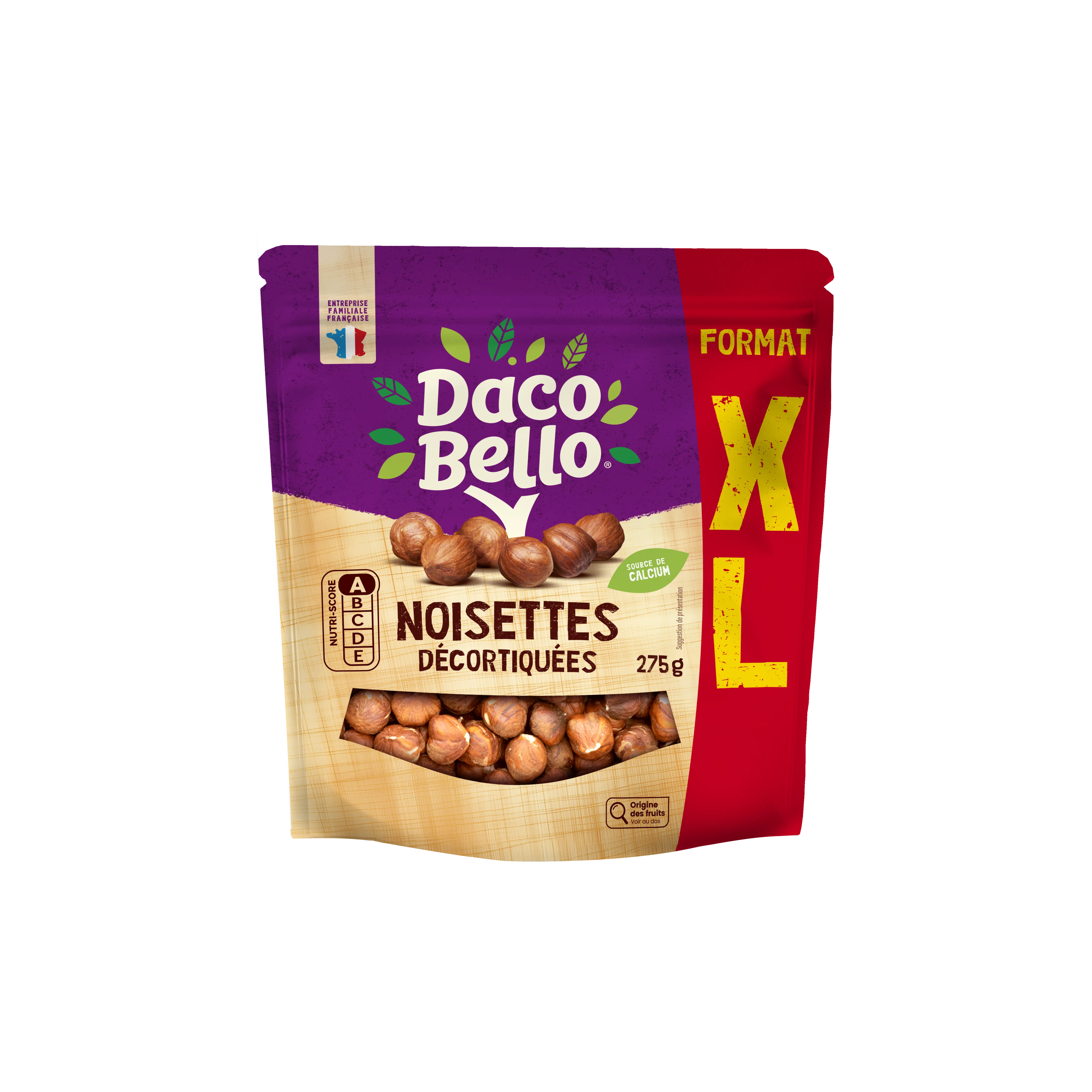 SHELLED HAZELNUTS 275G