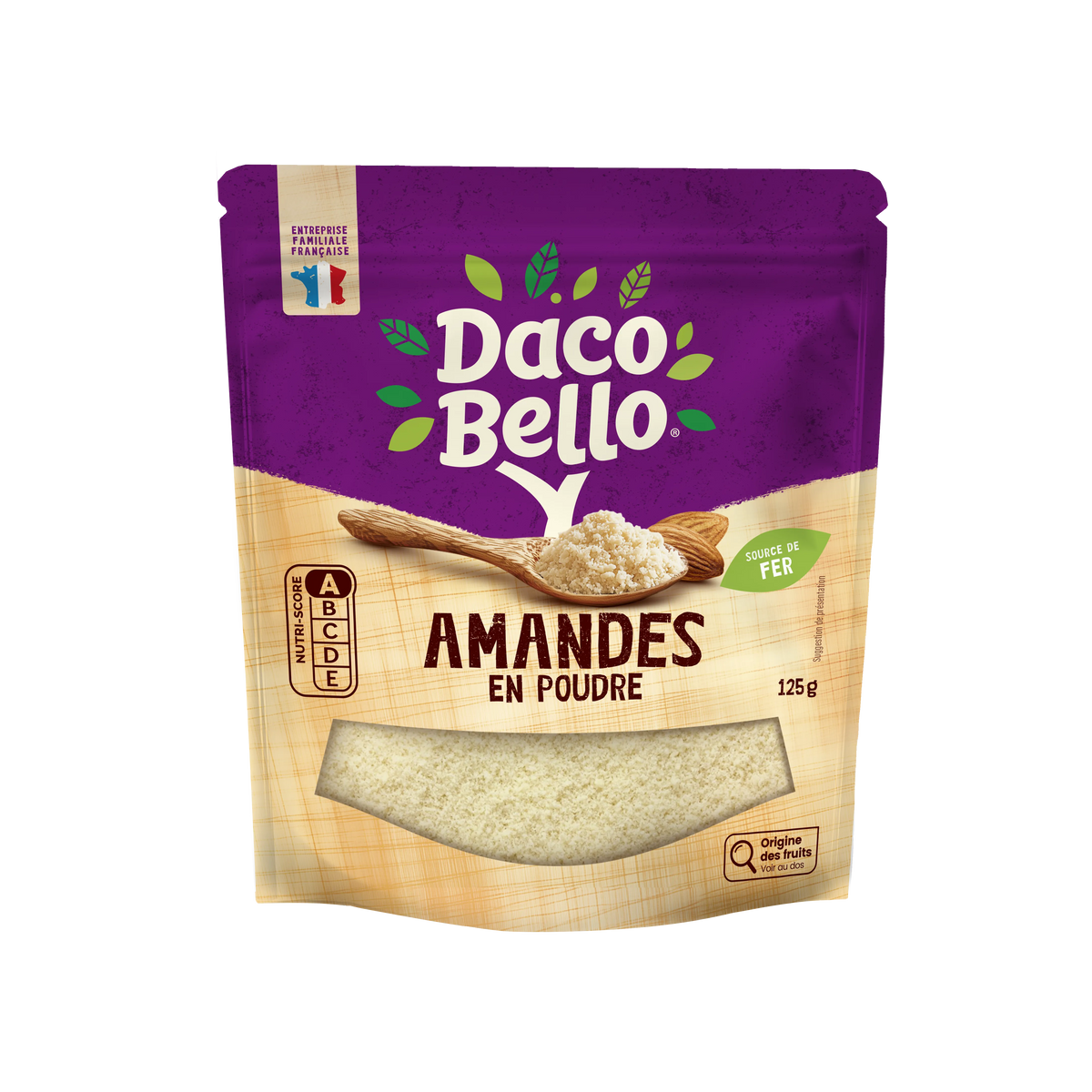 AMANDES POUDRE 125G