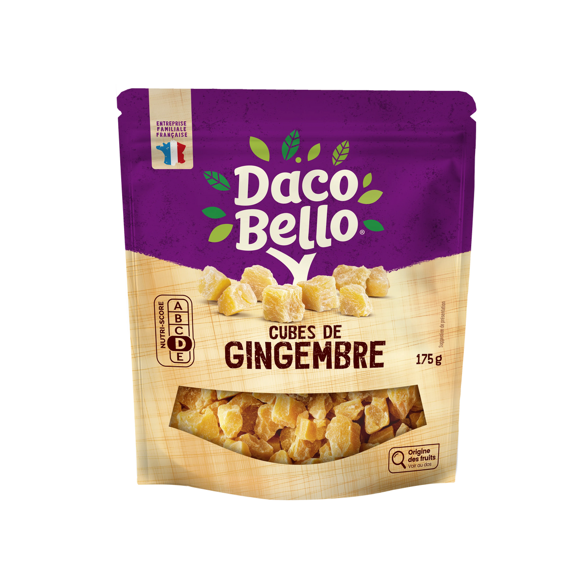 CUBES GINGEMBRE 175G