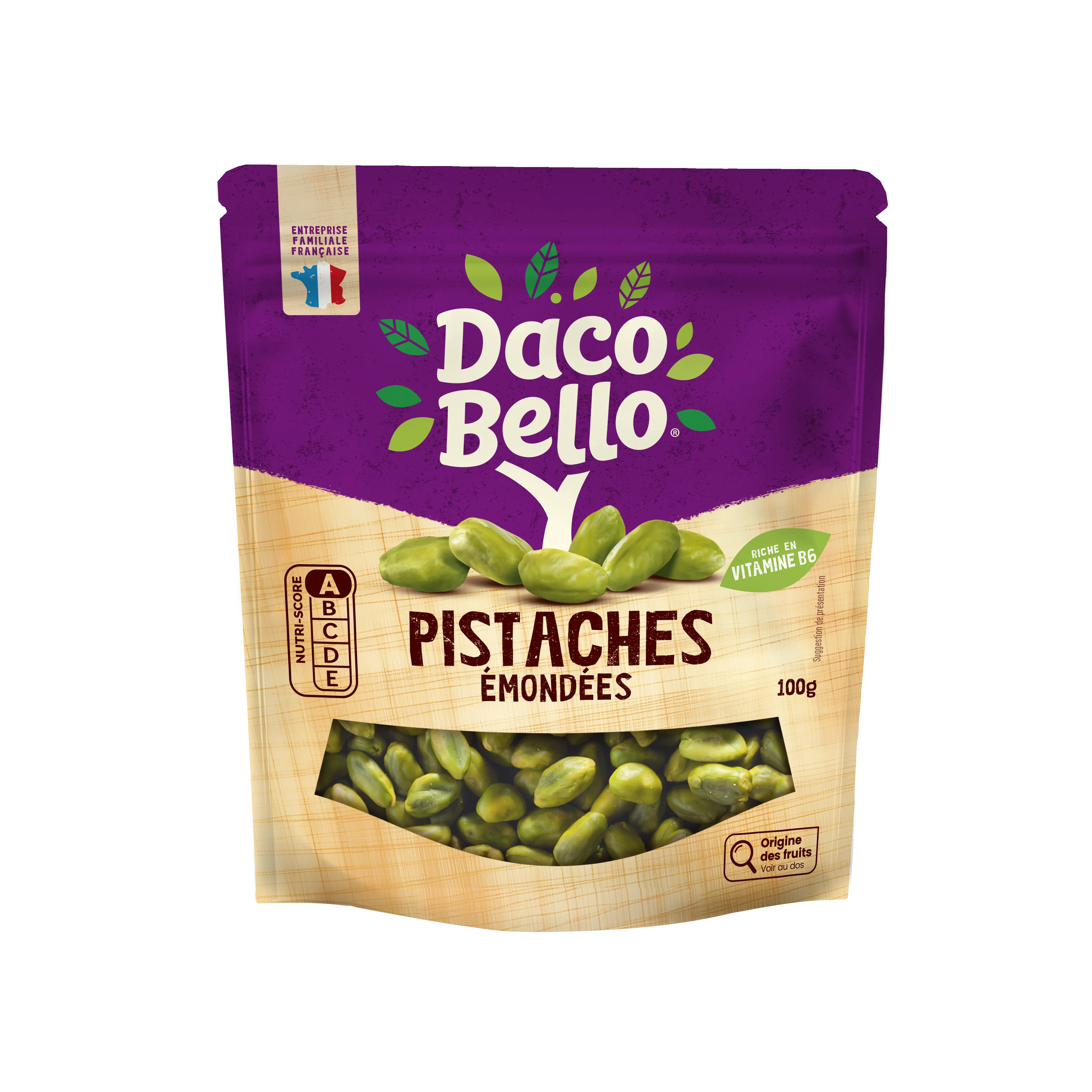 PISTACHES EMONDÉES 100G