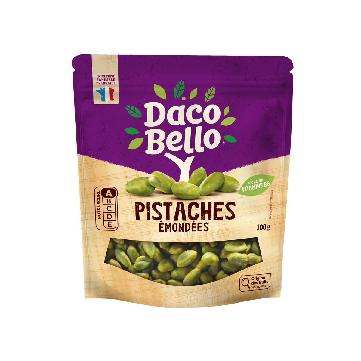 PISTACHES EMONDÉES 100G