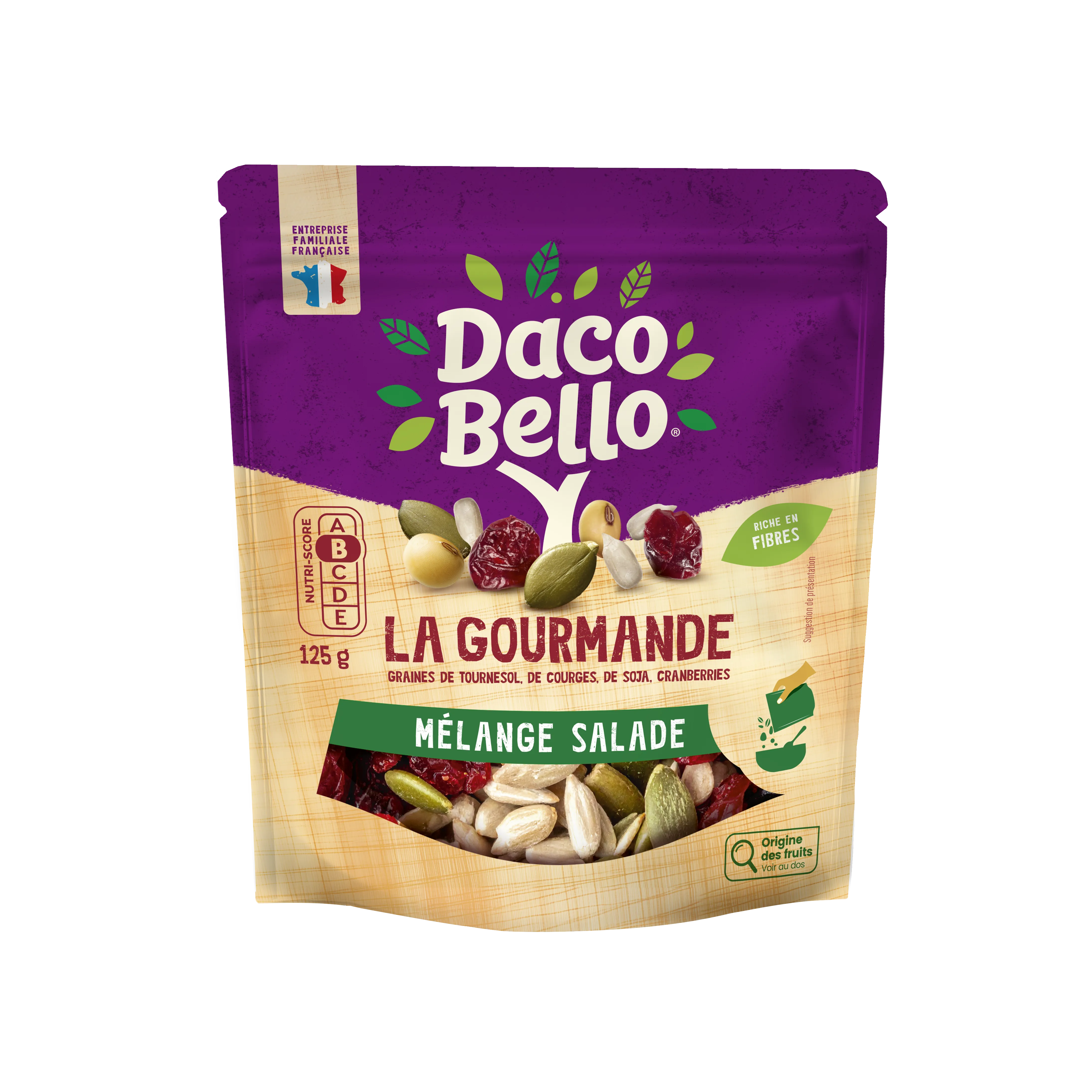MIX SALADE GRAINES GOURMANDES 125G