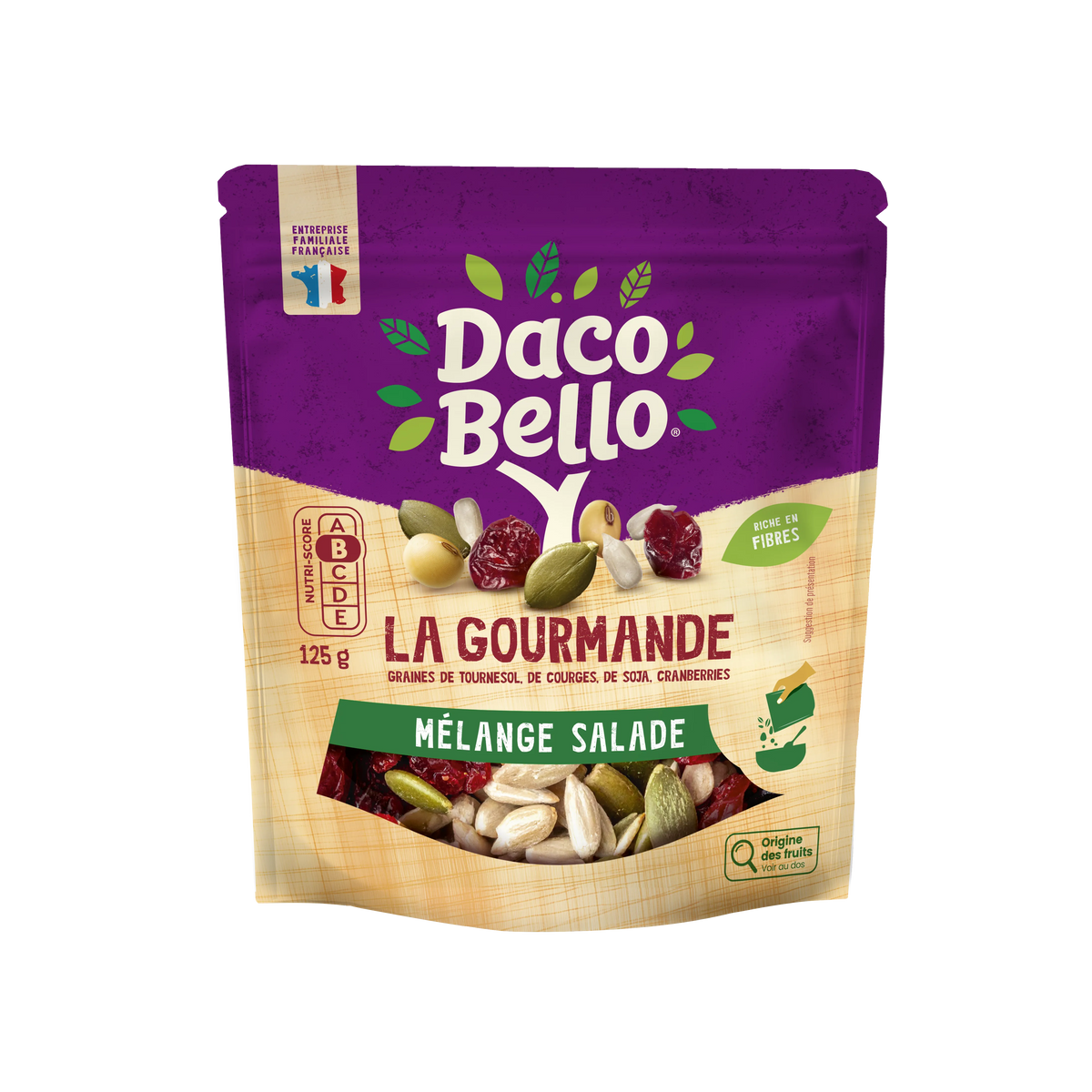 MIX SALADE GRAINES GOURMANDES 125G
