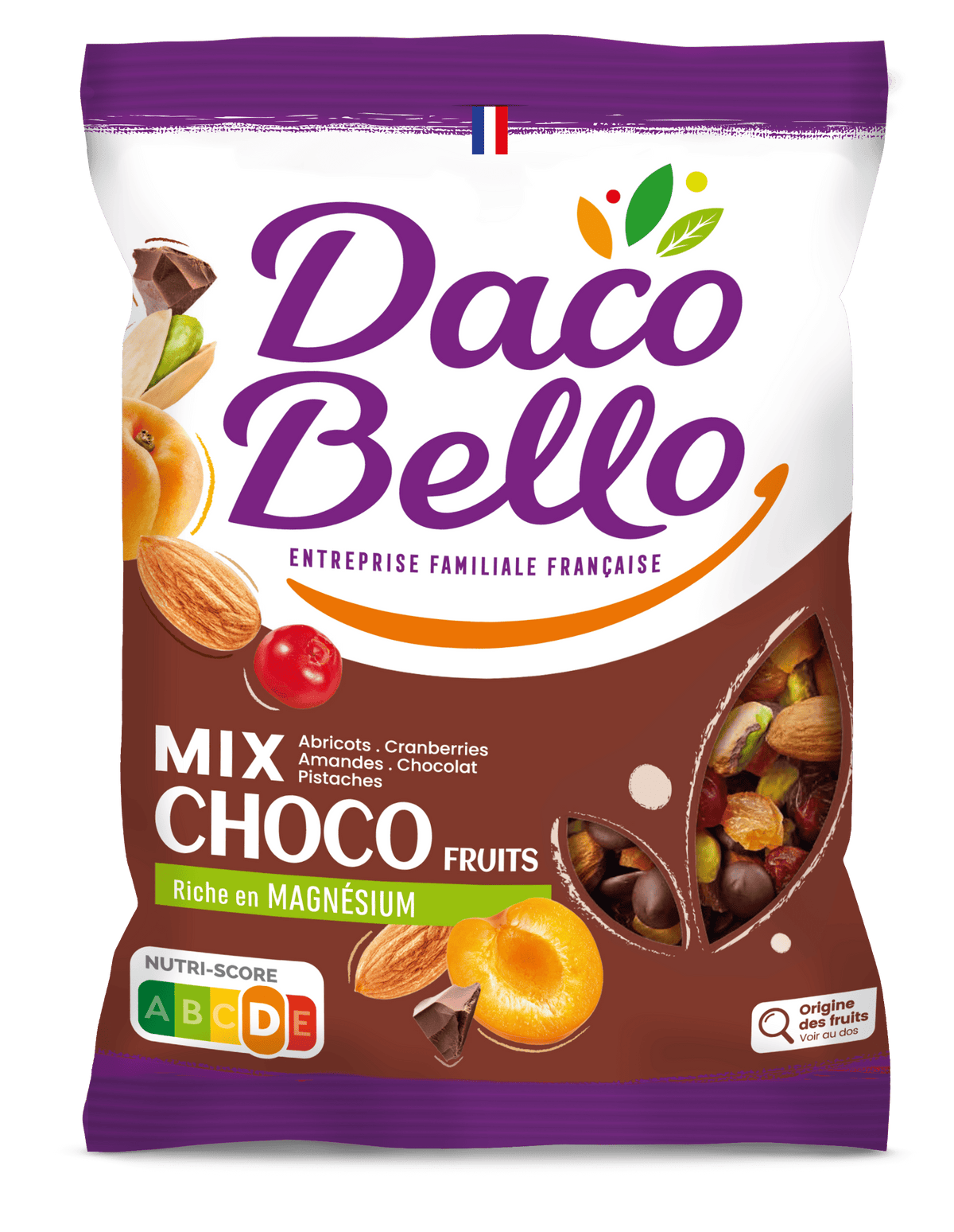 MIX CHOCO FRUITS 300G