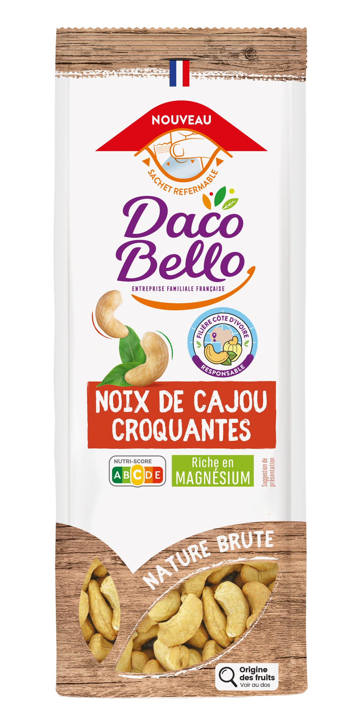 NOIX DE CAJOU CROQUANTES 150G