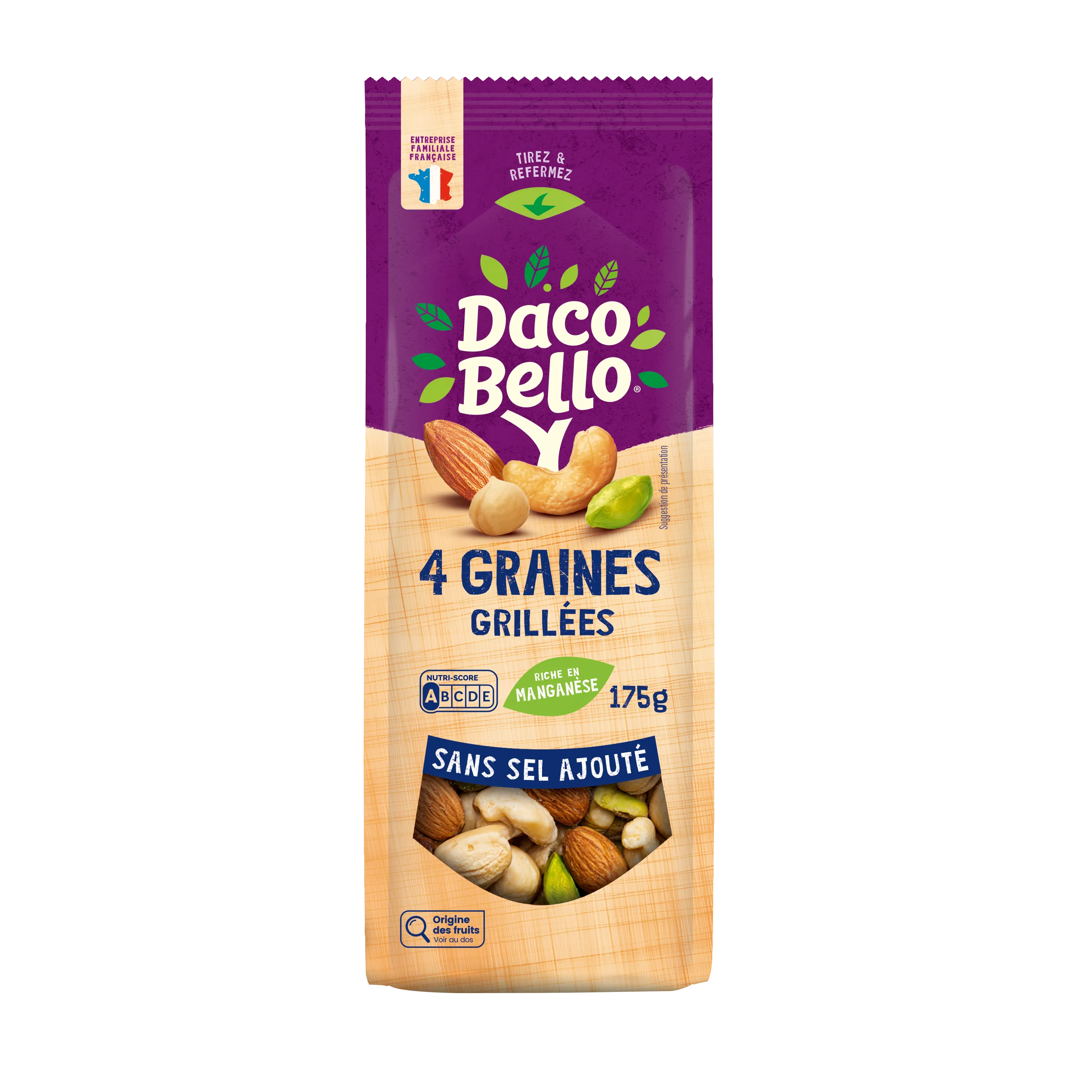 4 SEEDS WITHOUT ADDED SALT 175G