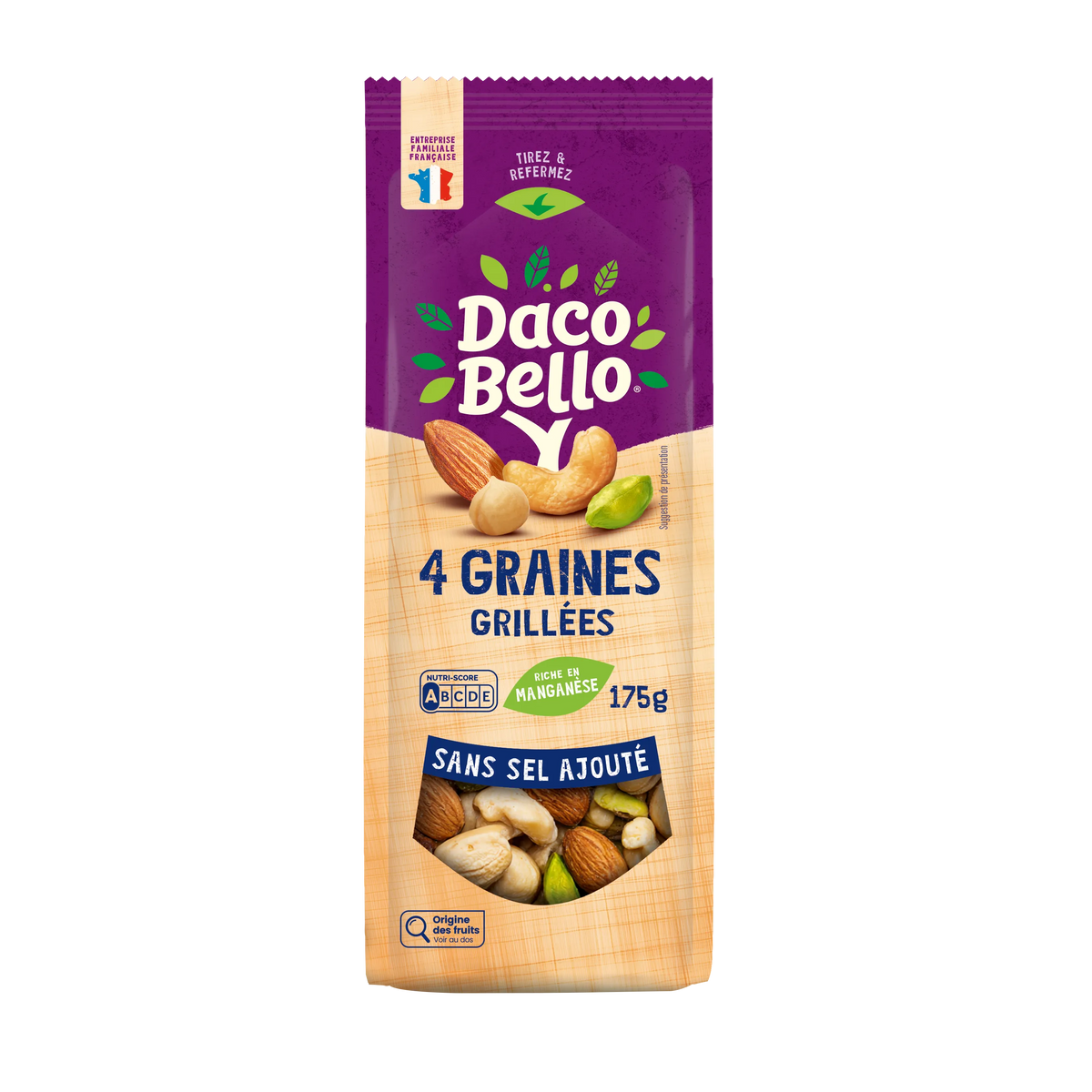 4 SEEDS WITHOUT ADDED SALT 175G