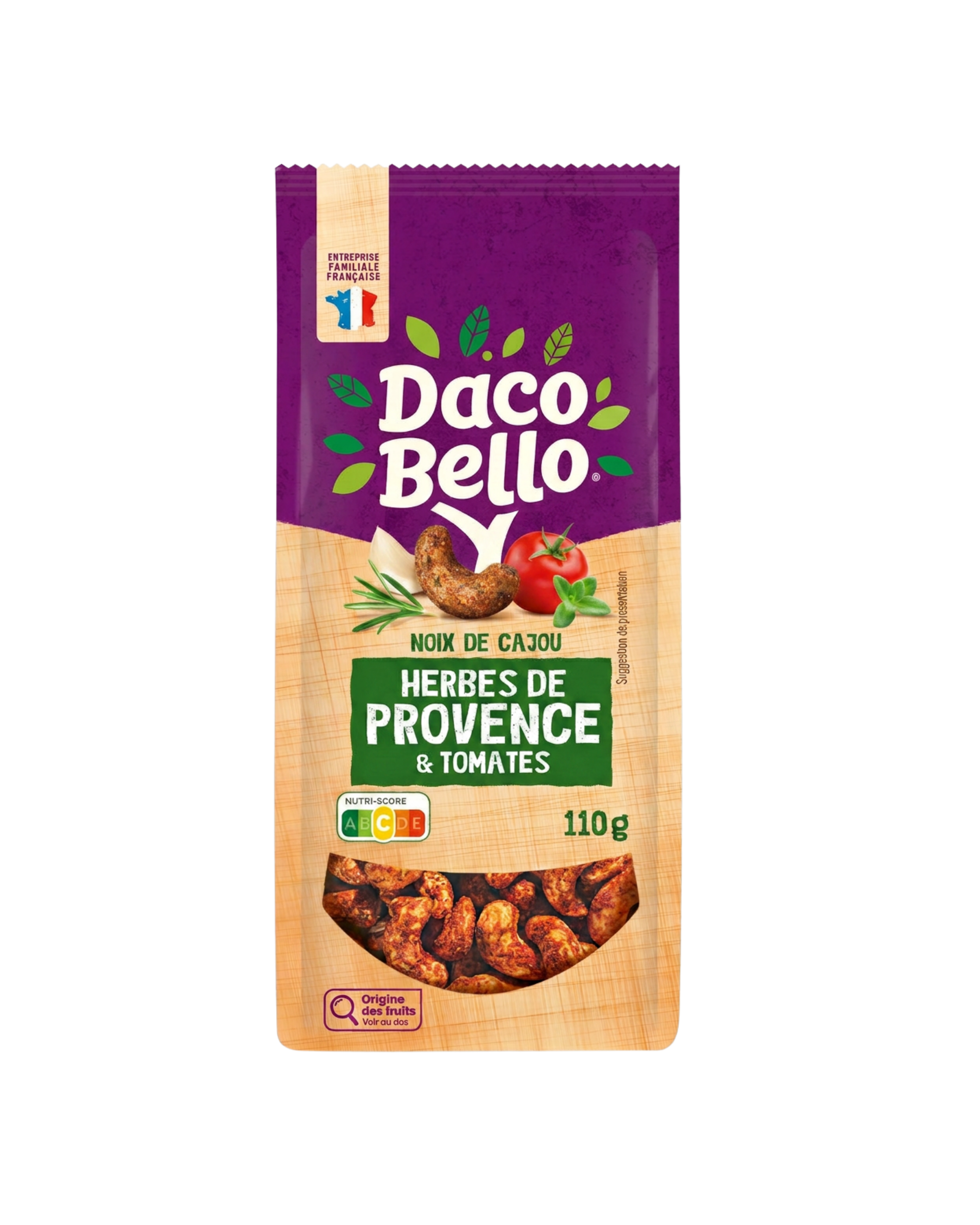 NOIX DE CAJOU AUX HERBES DE PROVENCE 110G