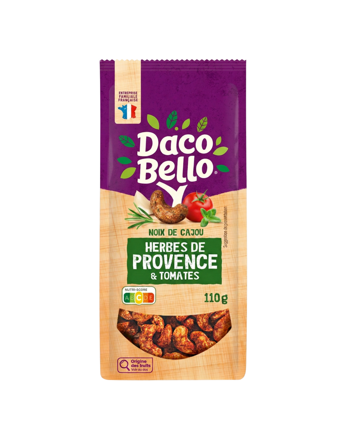 NOIX DE CAJOU AUX HERBES DE PROVENCE 110G