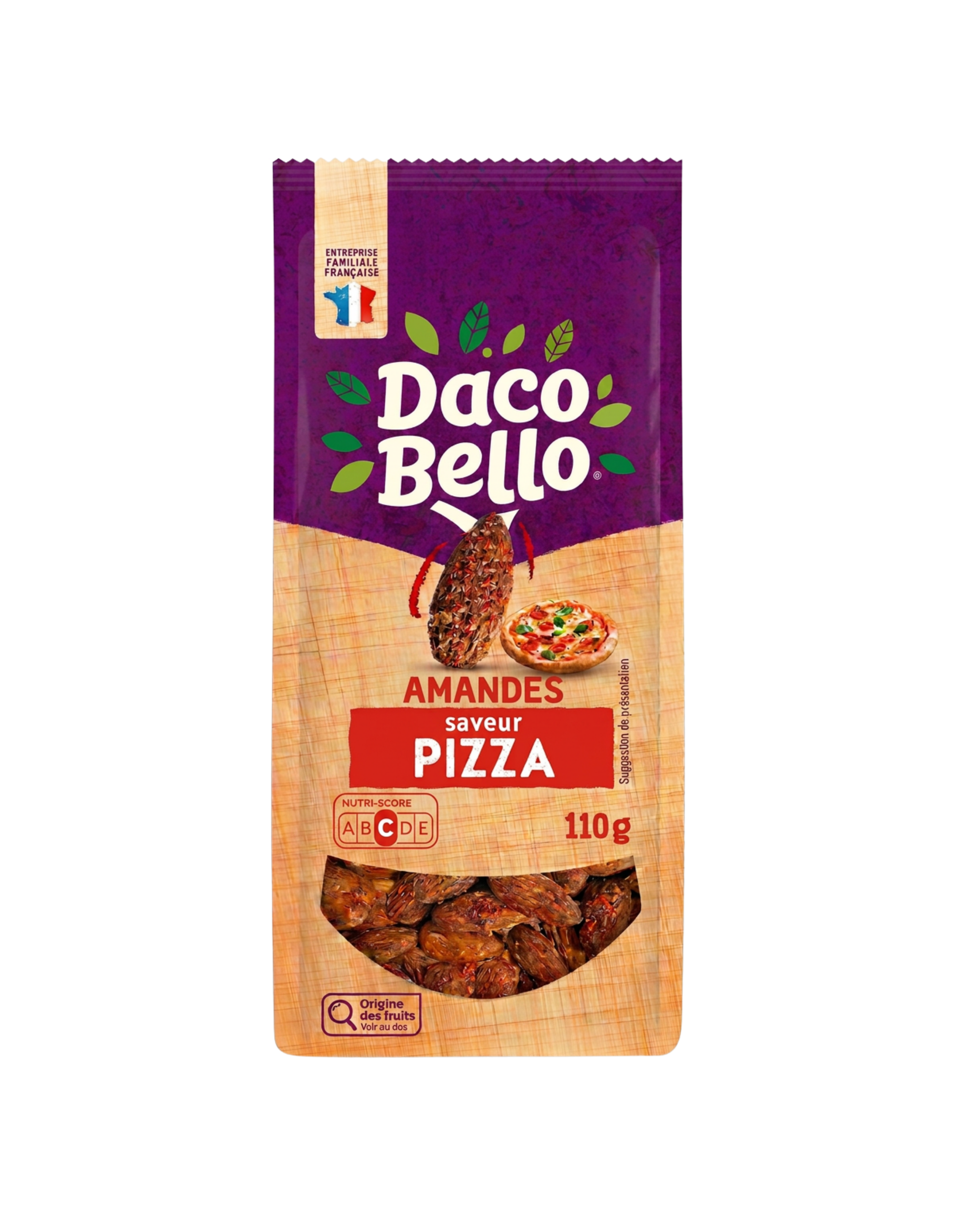 AMANDES GRILLÉES GOÛT PIZZA 125G