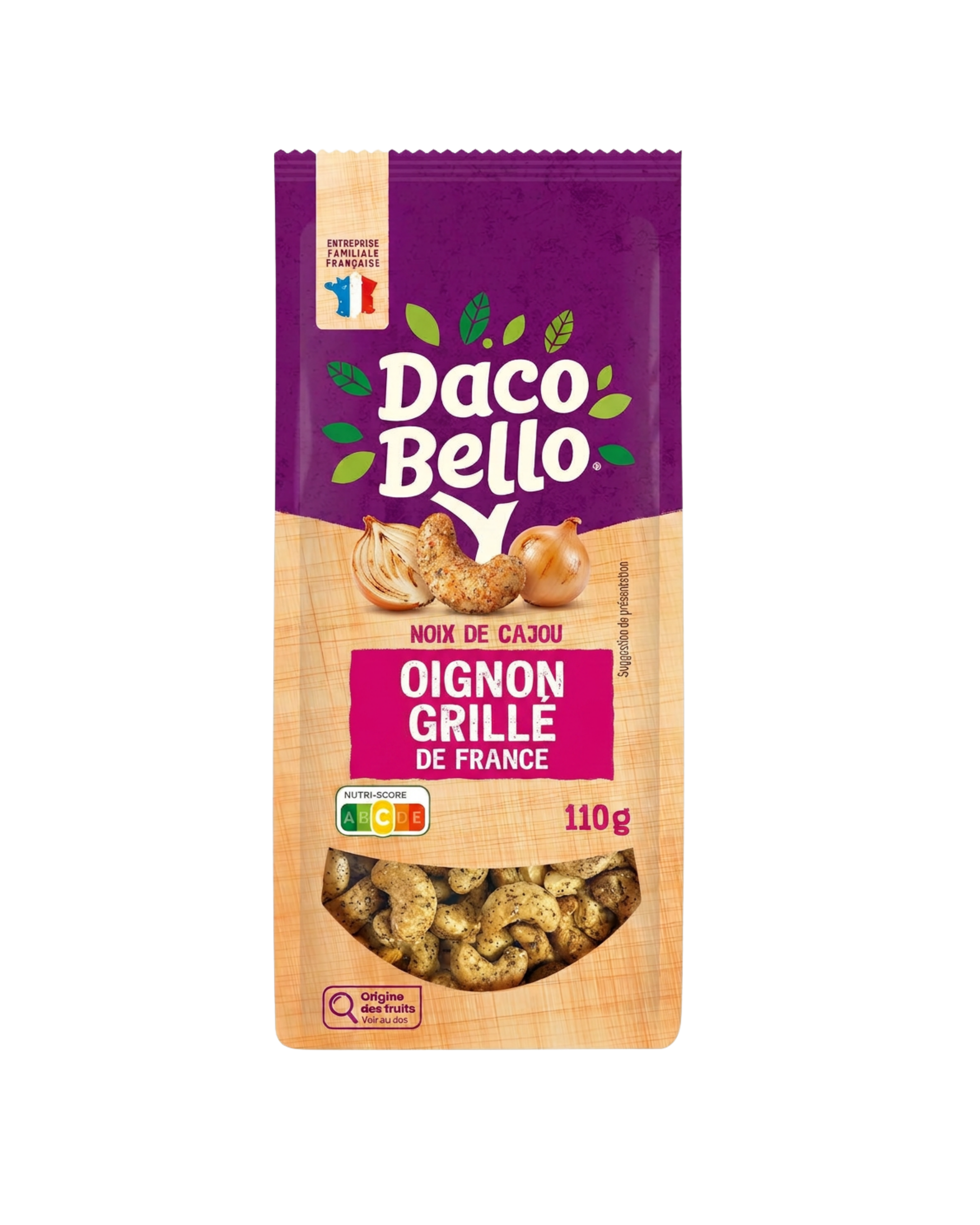 NOIX DE CAJOU À L'OIGNON GRILLÉ 110G