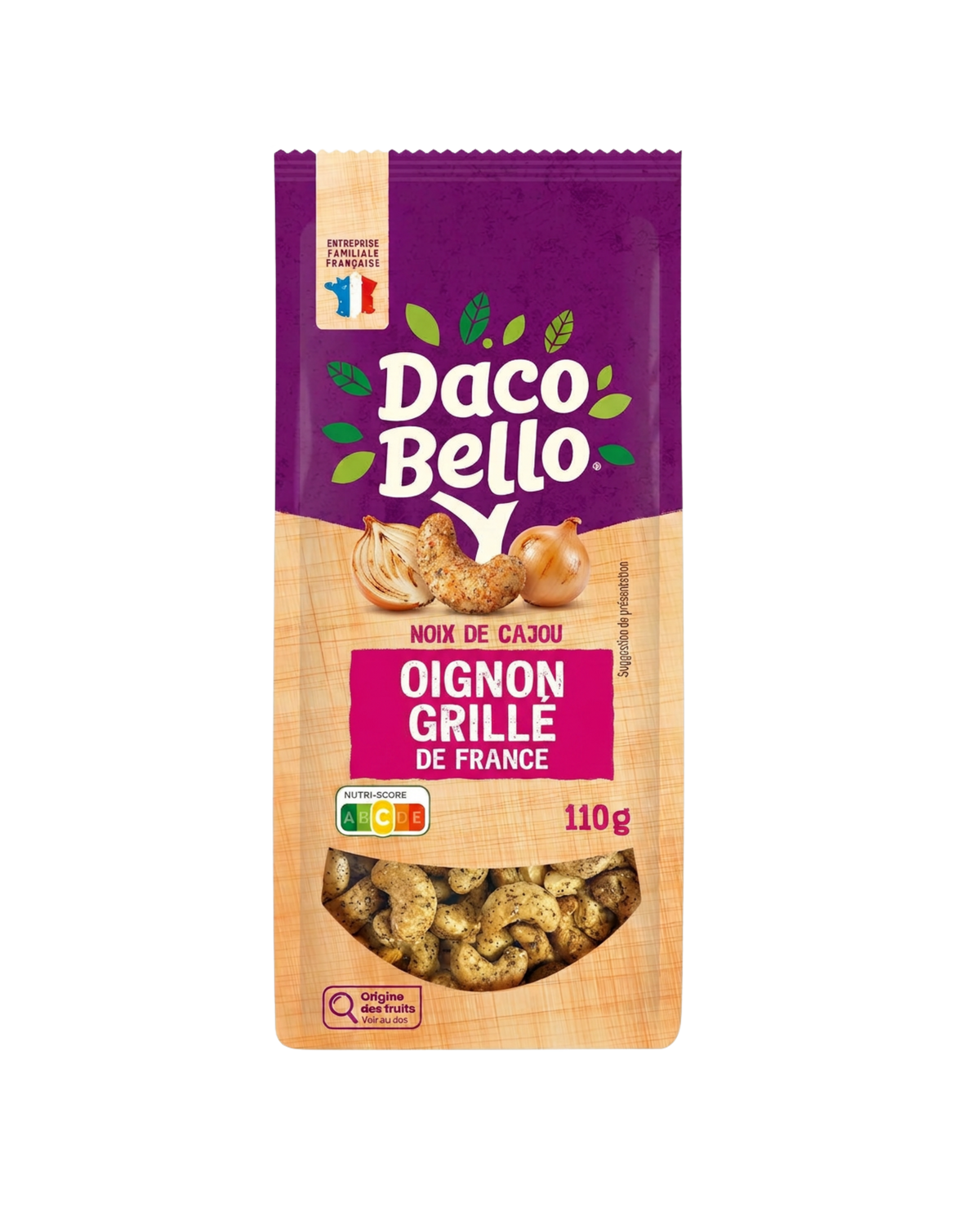 NOIX DE CAJOU À L'OIGNON GRILLÉ 110G