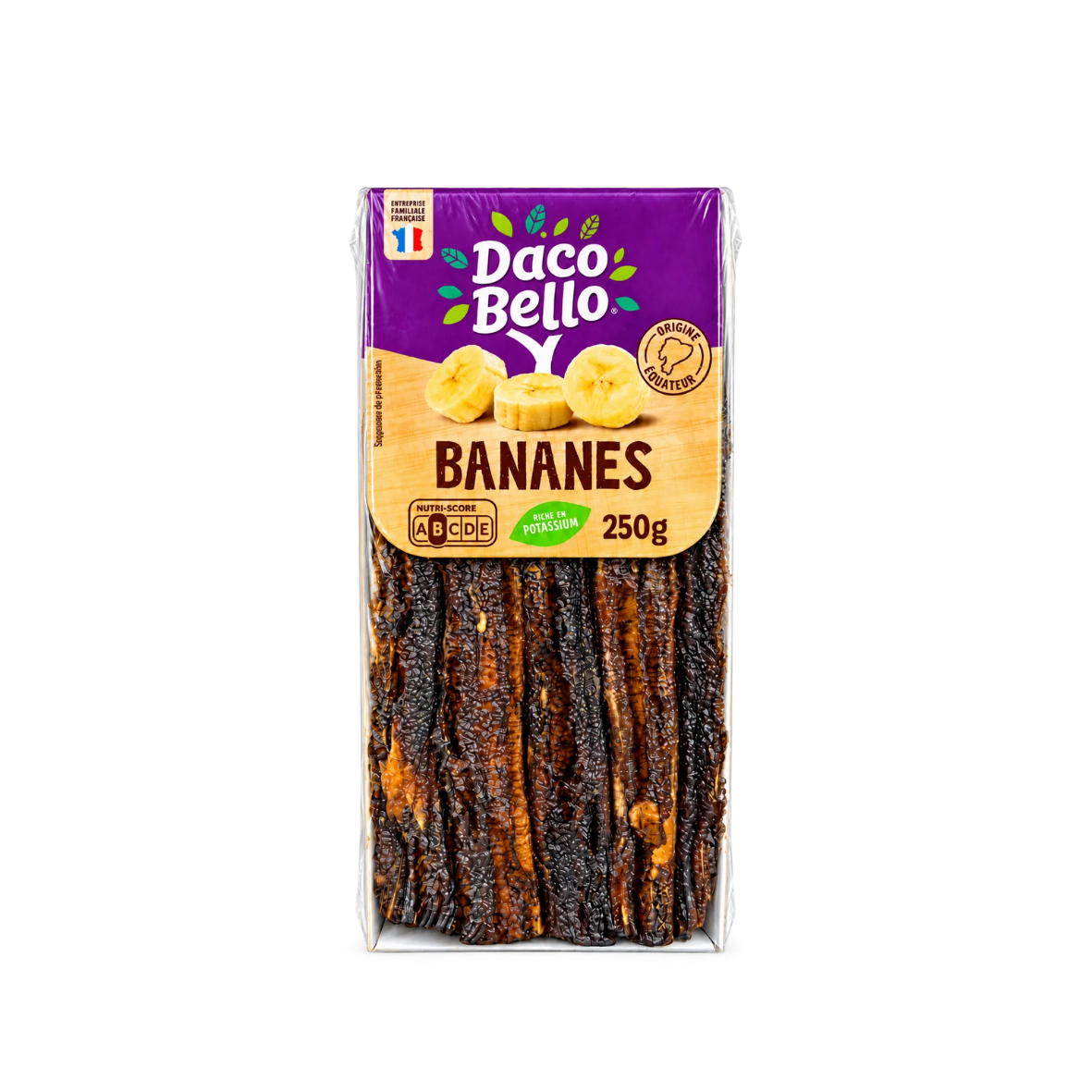DRIED BANANA 250G