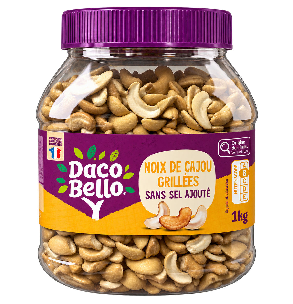 POT NOIX DE CAJOU GRILLÉES 1KG