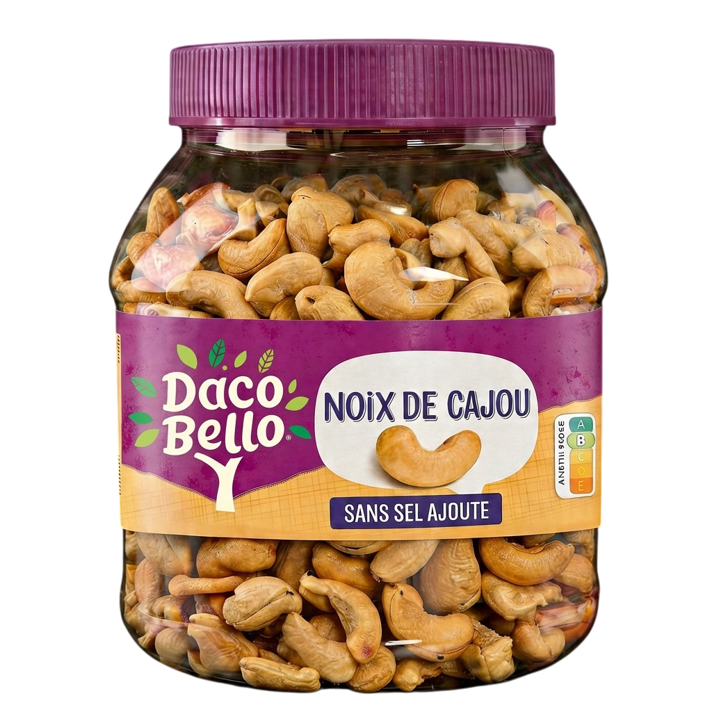 POT DE NOIX DE CAJOU GRILLEES - 1 kg