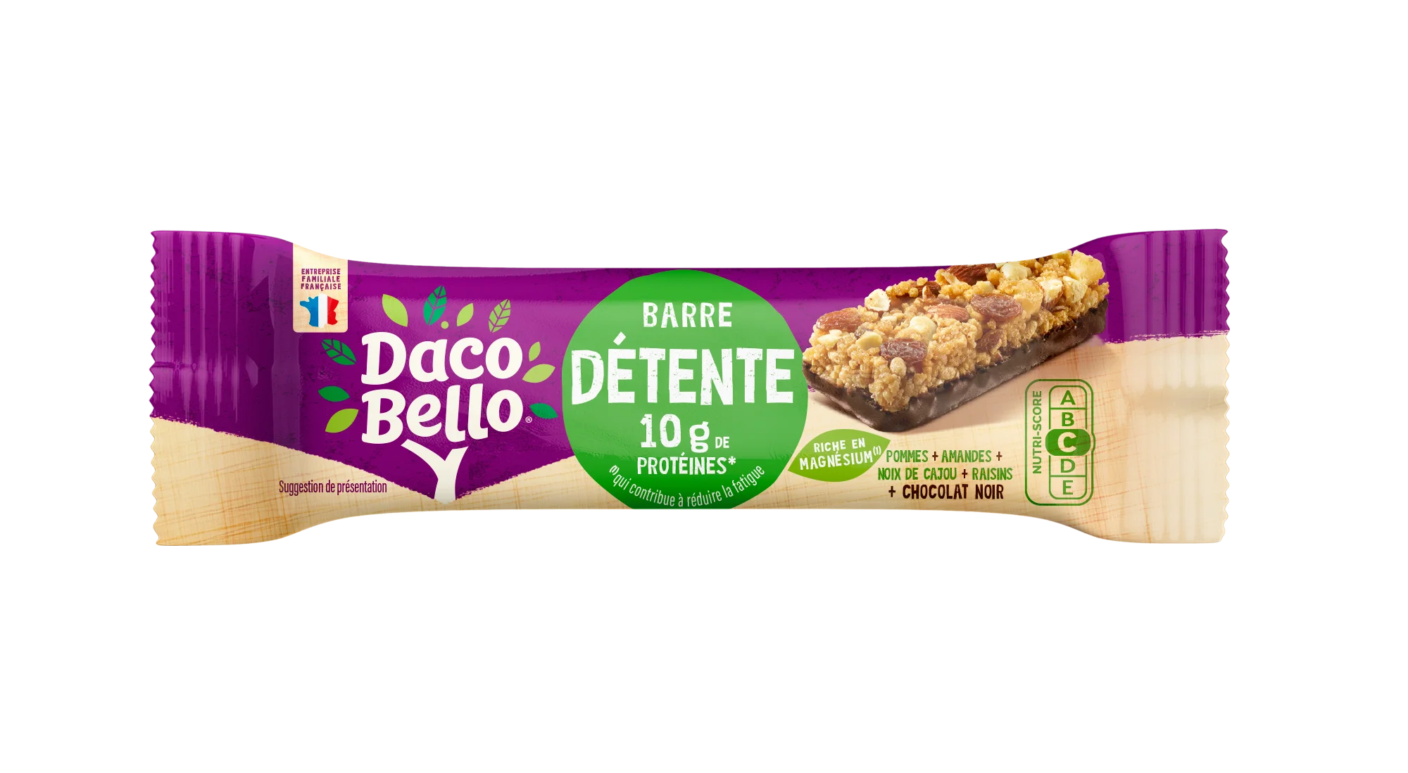 BARRE PROTÉINÉE DÉTENTE 42G