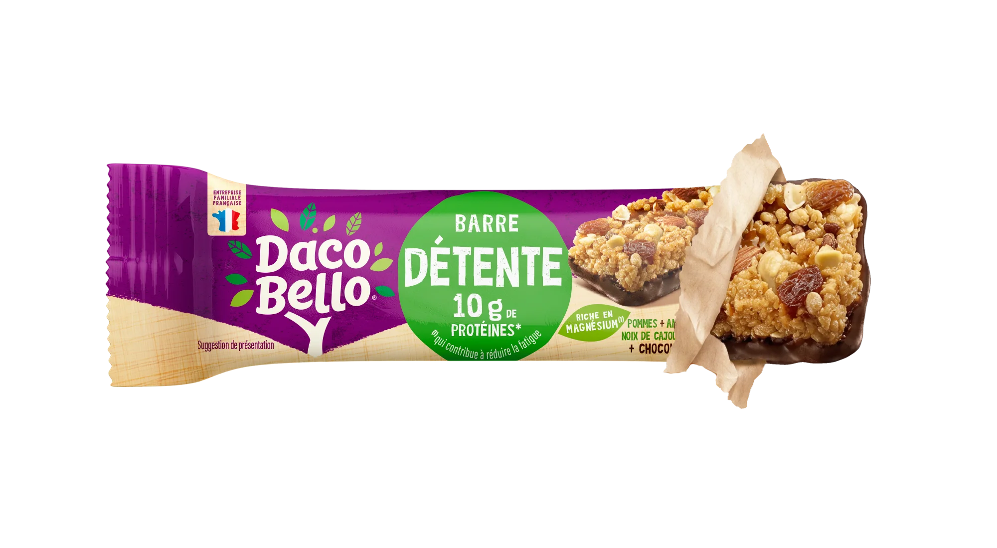 BARRE PROTÉINÉE DÉTENTE 42G
