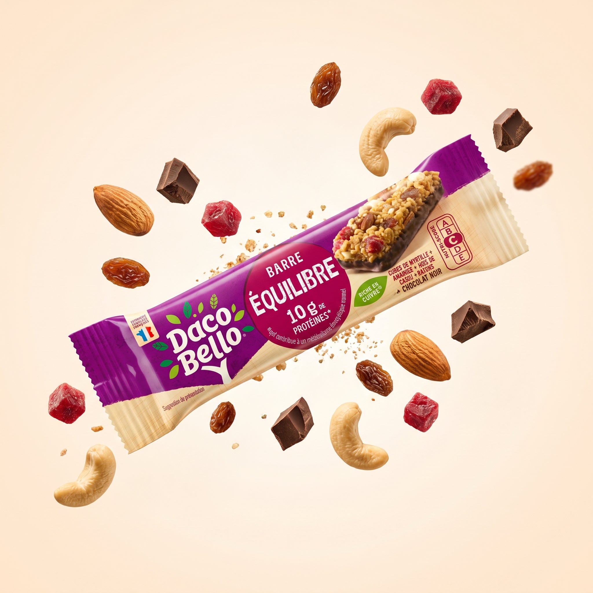 BARRE PROTEINEE EQUILIBRE 42G