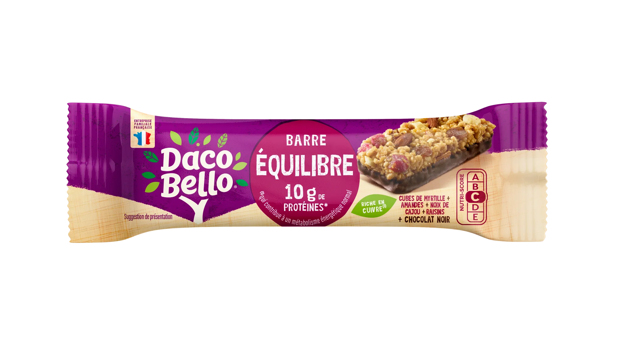 BARRE PROTEINEE EQUILIBRE 42G