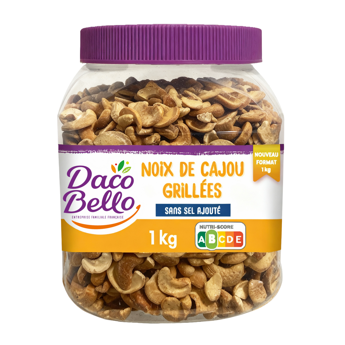 JAR OF ROASTED CASHEW NUTS - 1.13 kg