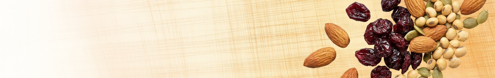 Our well-being mixtures of seeds and dried fruits