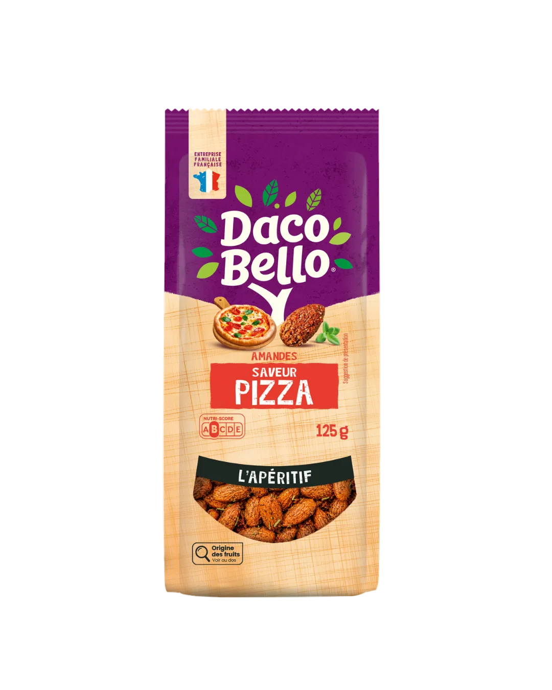 AMANDES GRILLÉES GOÛT PIZZA 125G