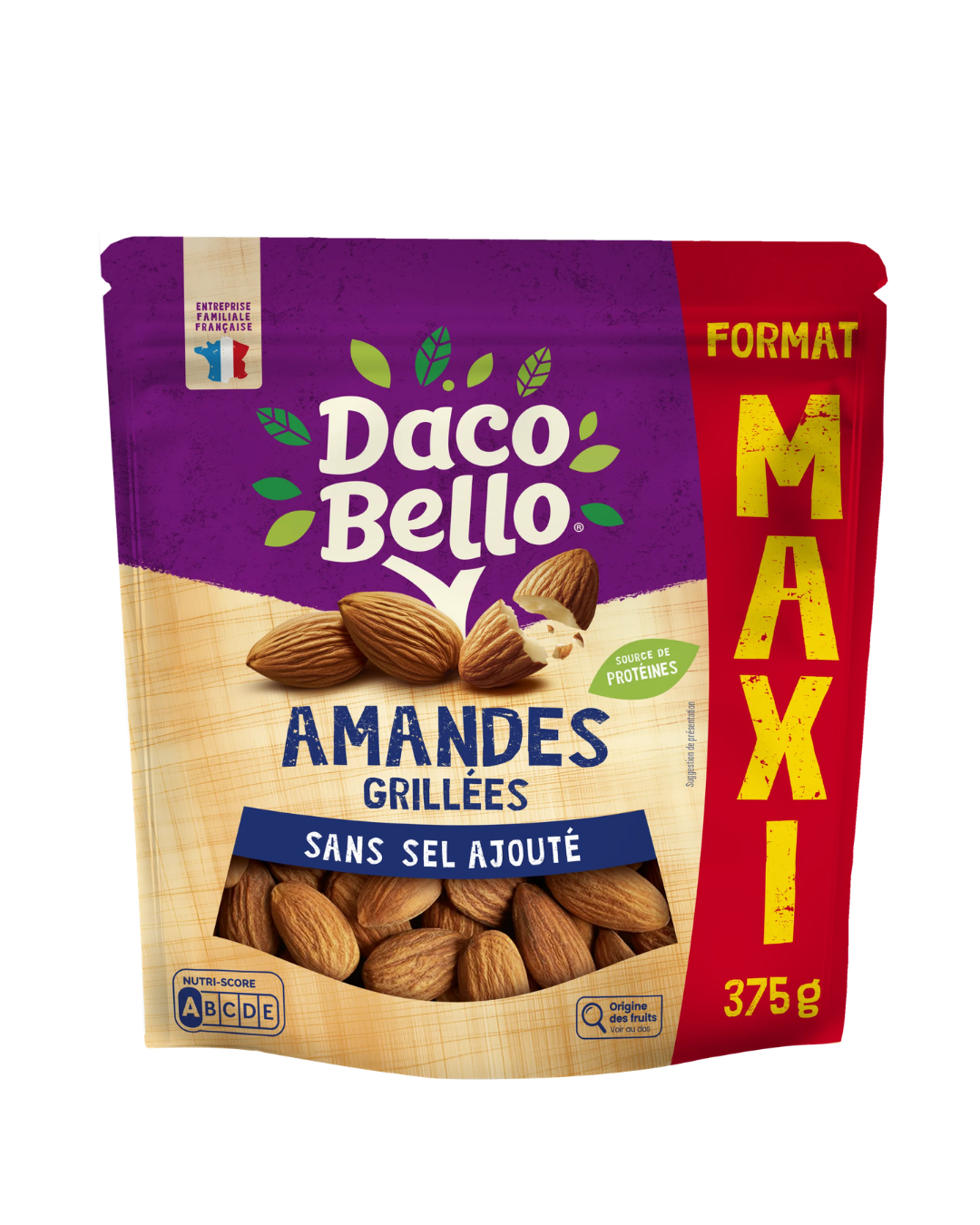 AMANDES GRILLÉES NATURE 375G