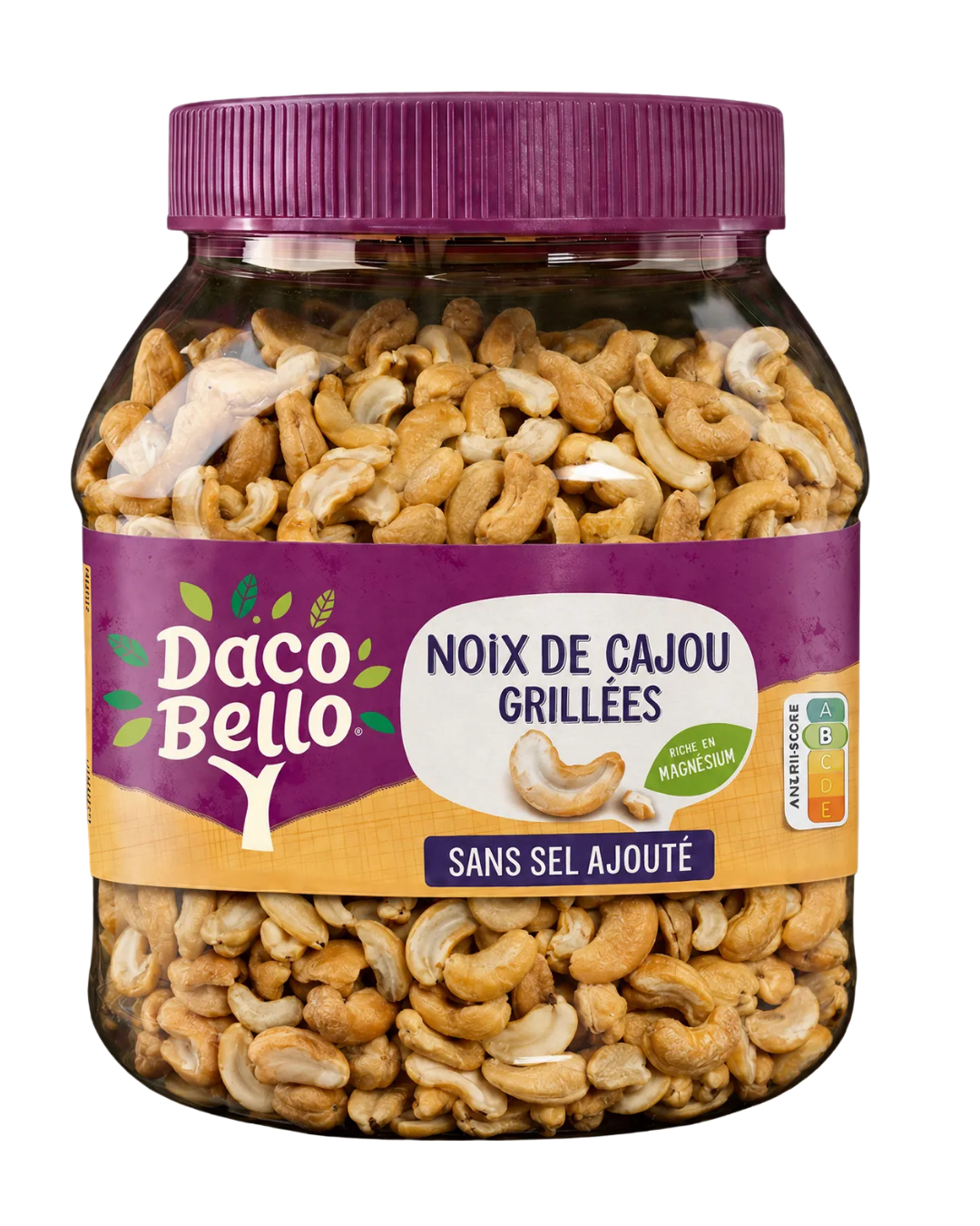 JAR OF ROASTED CASHEW NUTS - 1.13 kg