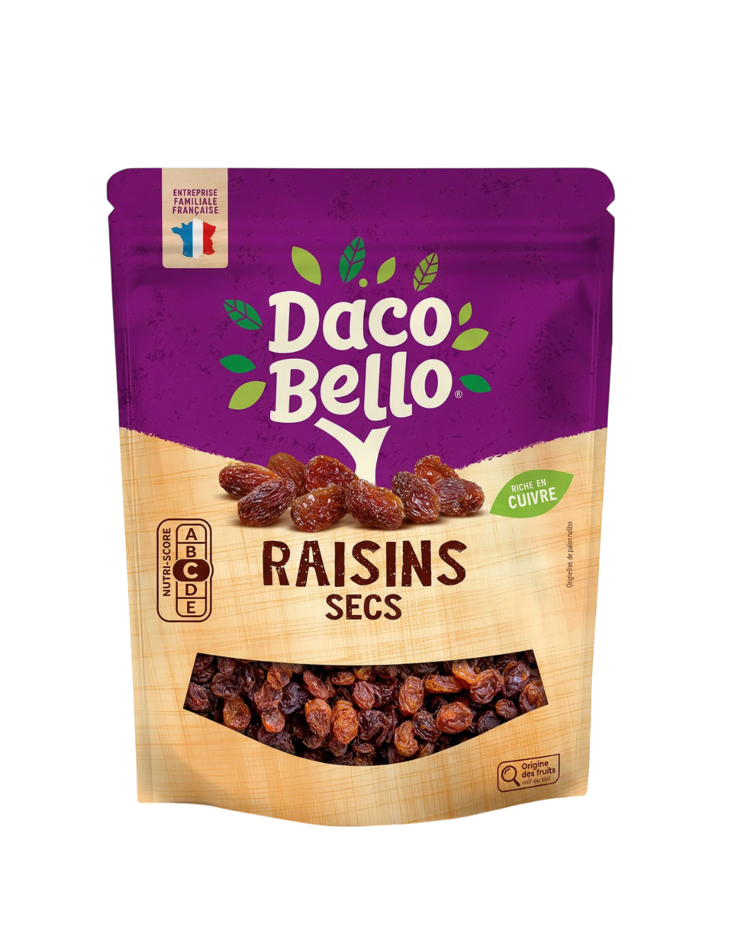RAISINS SECS SULTANINES 250G