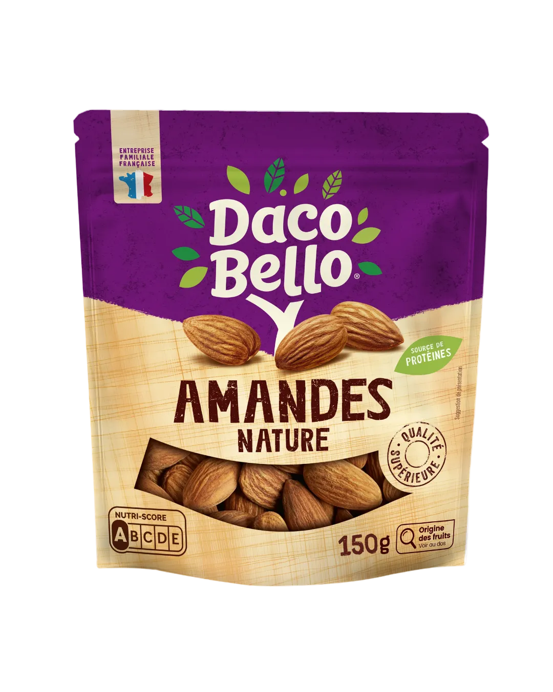 AMANDES DÉCORTIQUÉES 150G