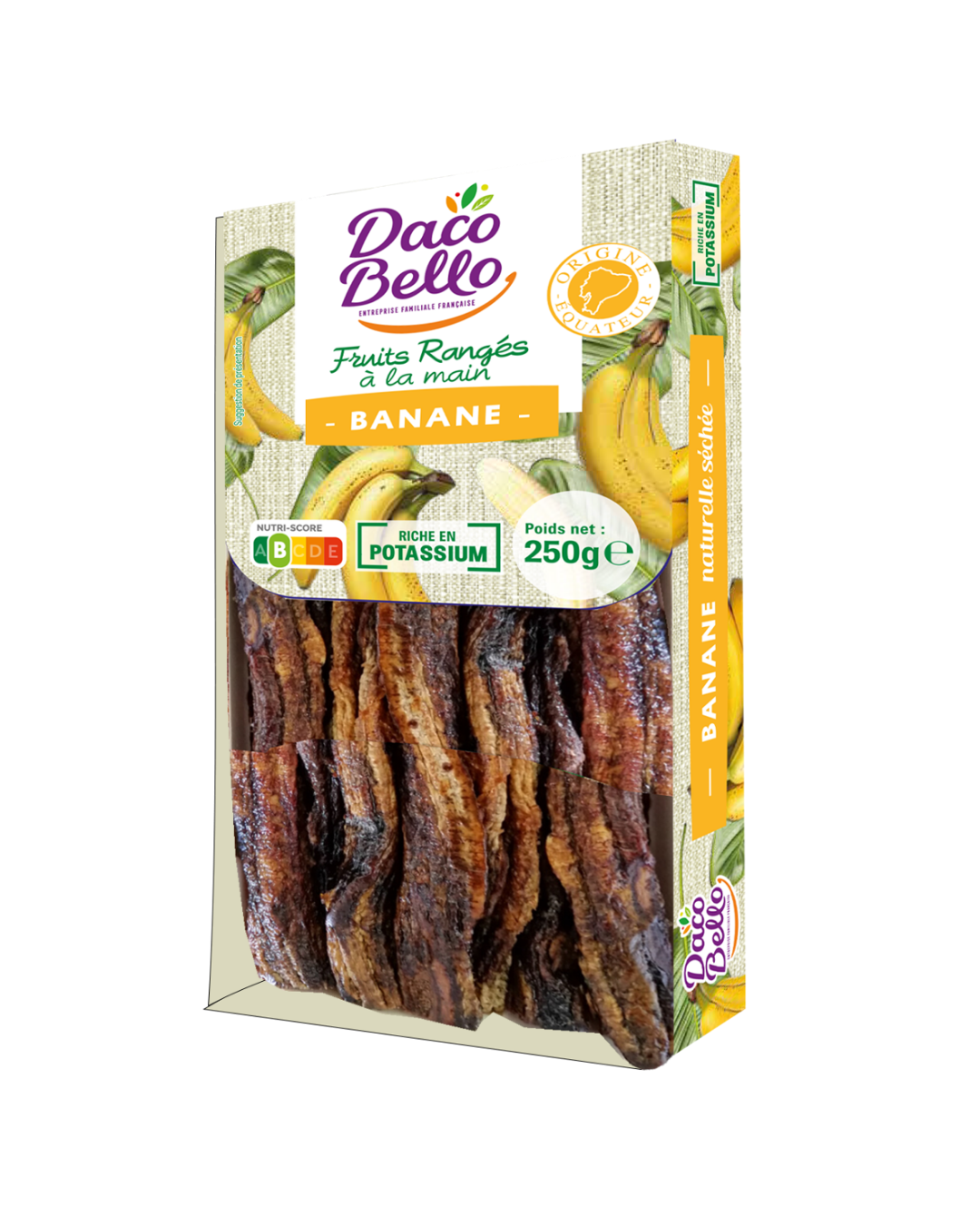 DRIED BANANA 250G