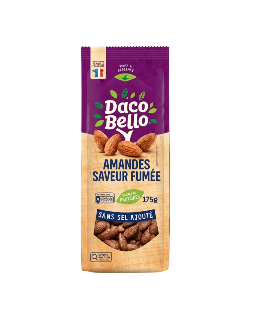 AMANDES GRILLÉES GOÛT FUMÉ 175G