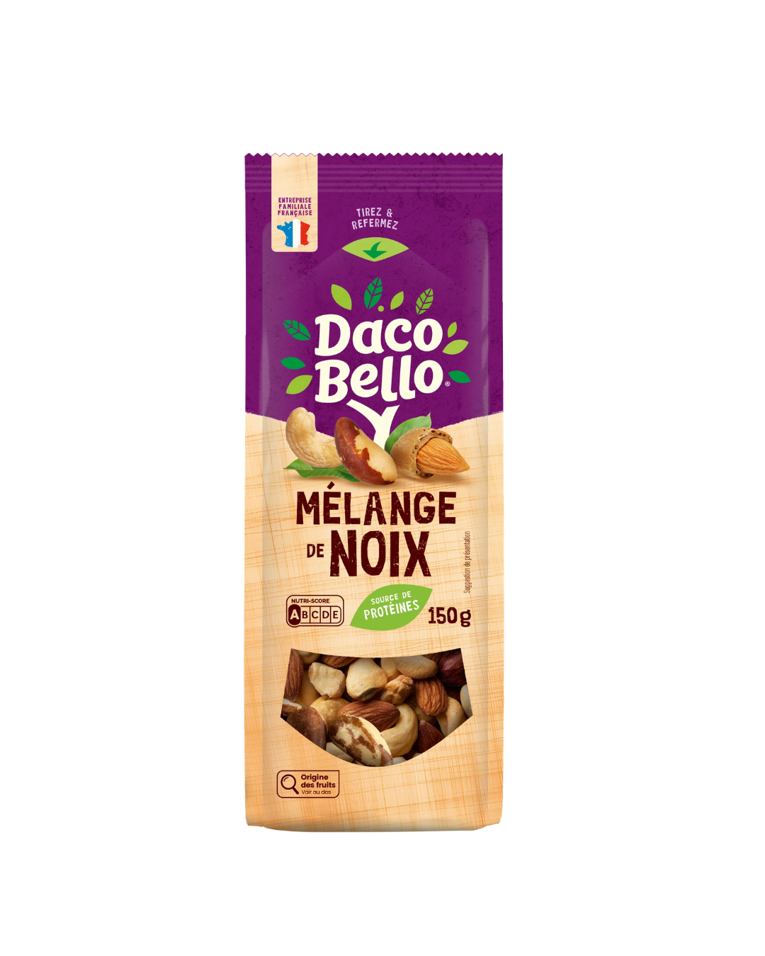 MÉLANGE DE NOIX NATURE 150G