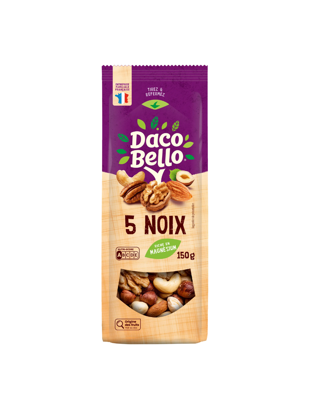 5 NOIX NATURE 150G