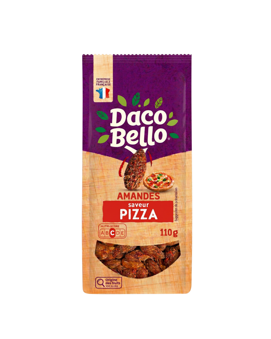 AMANDES GRILLÉES GOÛT PIZZA 125G