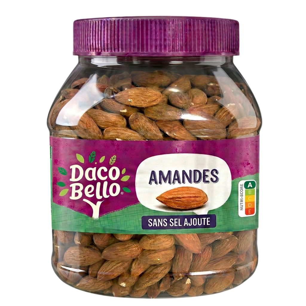 JAR OF TOASTED ALMONDS - 1.13 kg
